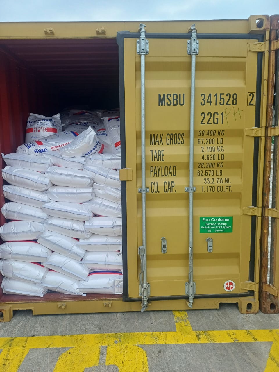 HPMC Container Stuffing — Onne Seaport, Port Harcourt
